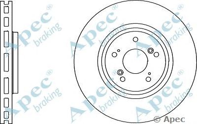 APEC BRAKING dsk3033 -  Тормозной диск